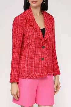 Укороченный жакет из ткани букле Emme Marella