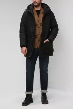 Утепленная куртка с капюшоном Marc O'Polo Denim