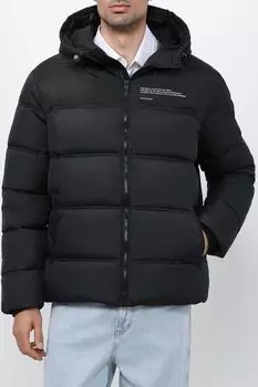 Утепленная куртка с капюшоном MARCO DI RADI