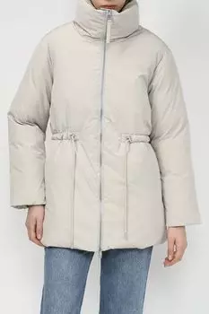 Утепленная куртка с воротником-стойкой Loft