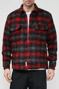 Утепленная рубашка в клетку GRAND & HILLS