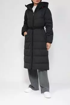 Утепленное пальто с капюшоном Cinque