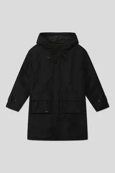 Утепленное пальто с капюшоном GIOCO