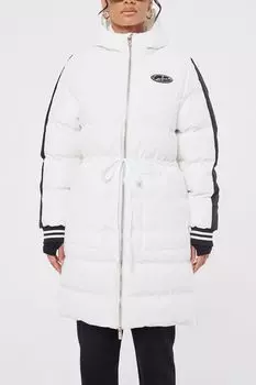 Утепленное пальто с капюшоном The Couture Club