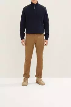 Утепленные брюки прямого кроя TOM TAILOR