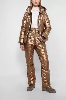 Утепленные брюки с высокой посадкой NAUMI