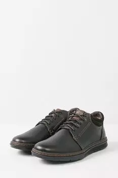 Утепленные кожаные полуботинки Ever be