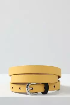 Узкий кожаный ремень Esprit Casual