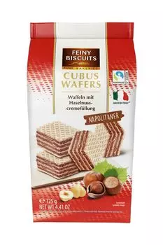 Вафли с орехово-кремовой начинкой Napolitaner Feiny Biscuits
