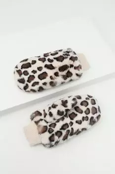 Варежки с анималистичным принтом BELUCCI