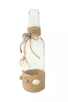 Ваза Бутыль с декором Cosy & Trendy