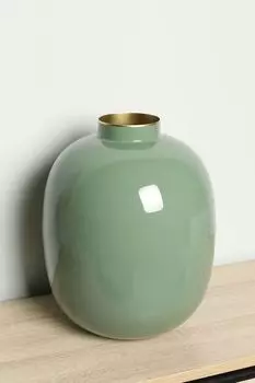 Ваза декоративная Mid Green Pip Studio
