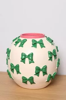 Ваза декоративная с принтом Kersten