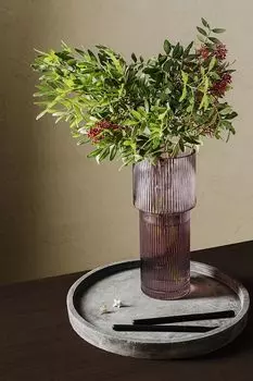 Ваза декоративная стеклянная Ephir Moroshka