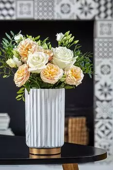 Ваза керамическая с принтом Модерн MANDARIN DECOR