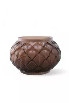 Ваза коричневая 22 см FarVerri