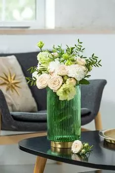 Ваза стеклянная Лира MANDARIN DECOR