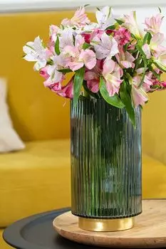 Ваза стеклянная Лира MANDARIN DECOR