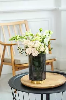 Ваза стеклянная Лира MANDARIN DECOR