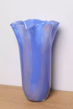 Ваза стеклянная с принтом Kersten