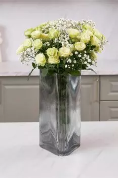 Ваза стеклянная Стелла MANDARIN DECOR