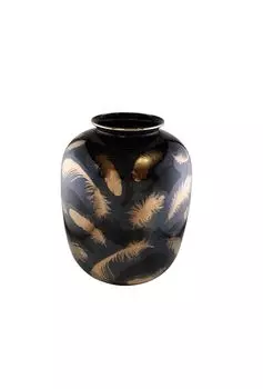 Ваза ЗОЛОТЫЕ ПЕРЬЯ 30см FarVerri