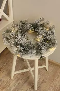 Венок рождественский LED Alfi Sirius