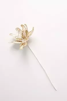 Ветка декоративная Цветок Пейсли Triumph Nord