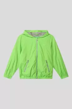 Ветровка с капюшоном и эластичным поясом Benetton