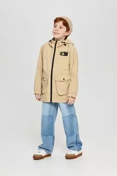 Ветровка с капюшоном и накладными карманами Choupette