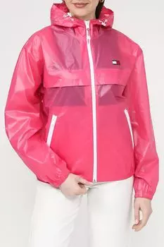 Ветровка с капюшоном с глянцевой отделкой Tommy Jeans