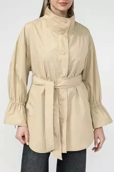 Ветровка с воротником стойкой и поясом TWINSET