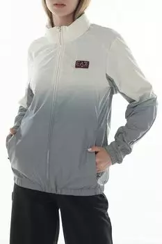 Ветровка с воротником стойкой на молнии Ea7