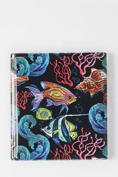 Визитница с принтом Kawaii Factory