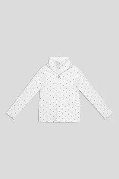 Водолазка хлопковая с декором Choupette