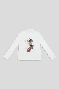 Водолазка хлопковая с принтом Mayoral