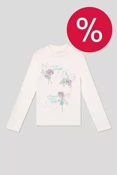 Водолазка хлопковая с принтом OVS