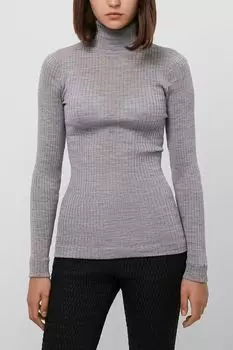 Водолазка из шерсти и шелка NAUMI