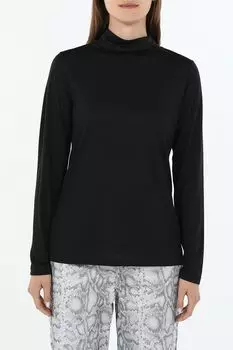 Водолазка однотонная с воротником стойкой Comma