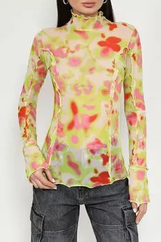 Водолазка принтом HUGO