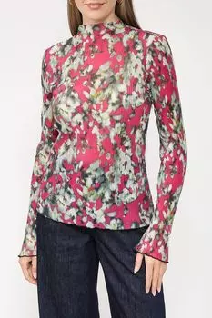 Водолазка с цветочным принтом BOSS