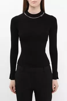 Водолазка с отделкой в виде цепочки HUGO