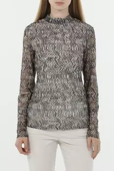 Водолазка с воротником стойкой с принтом Marc Aurel