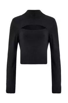 Водолазка с вырезом на груди LAROOM