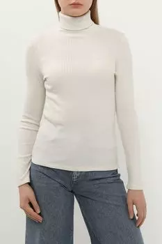 Водолазка с высоким воротником в рубчик OVS