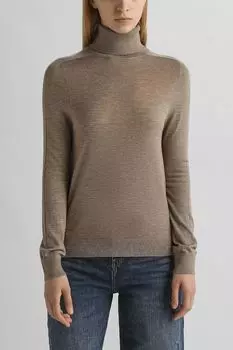 Водолазка шерстяная с высоким воротником Auranna