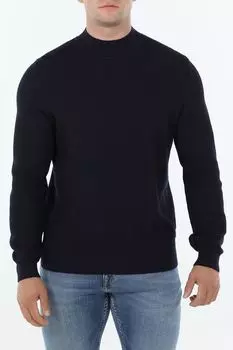 Водолазка вязаная из смесовой шерсти BOSS