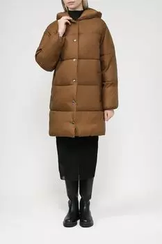 Водоотталкивающая утепленная куртка оверсайз BOSS