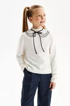 Воротник в горох Silver Spoon