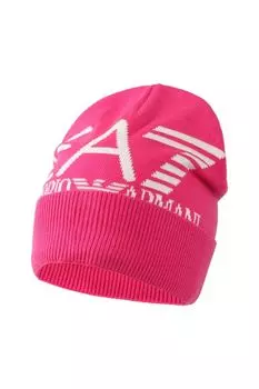 Вязаная шапка с логотипом Ea7
